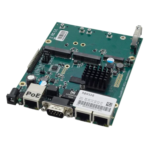 Маршрутизаторная плата Mikrotik RBM33G